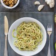 spaghetti con noci
