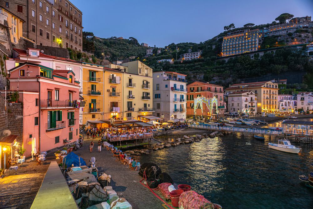 Sorrento di sera